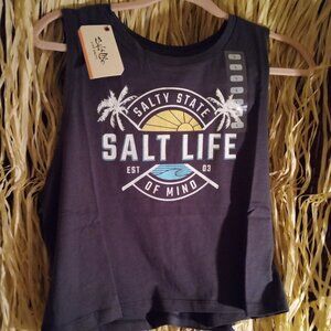 NWT Salt Life muscle crop T shirt